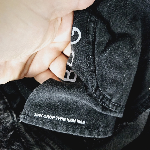 BDG UO URBAN OUTFITTERS | crop twig high rise skinny distressed frayed hem jeans - Picture 8 of 10